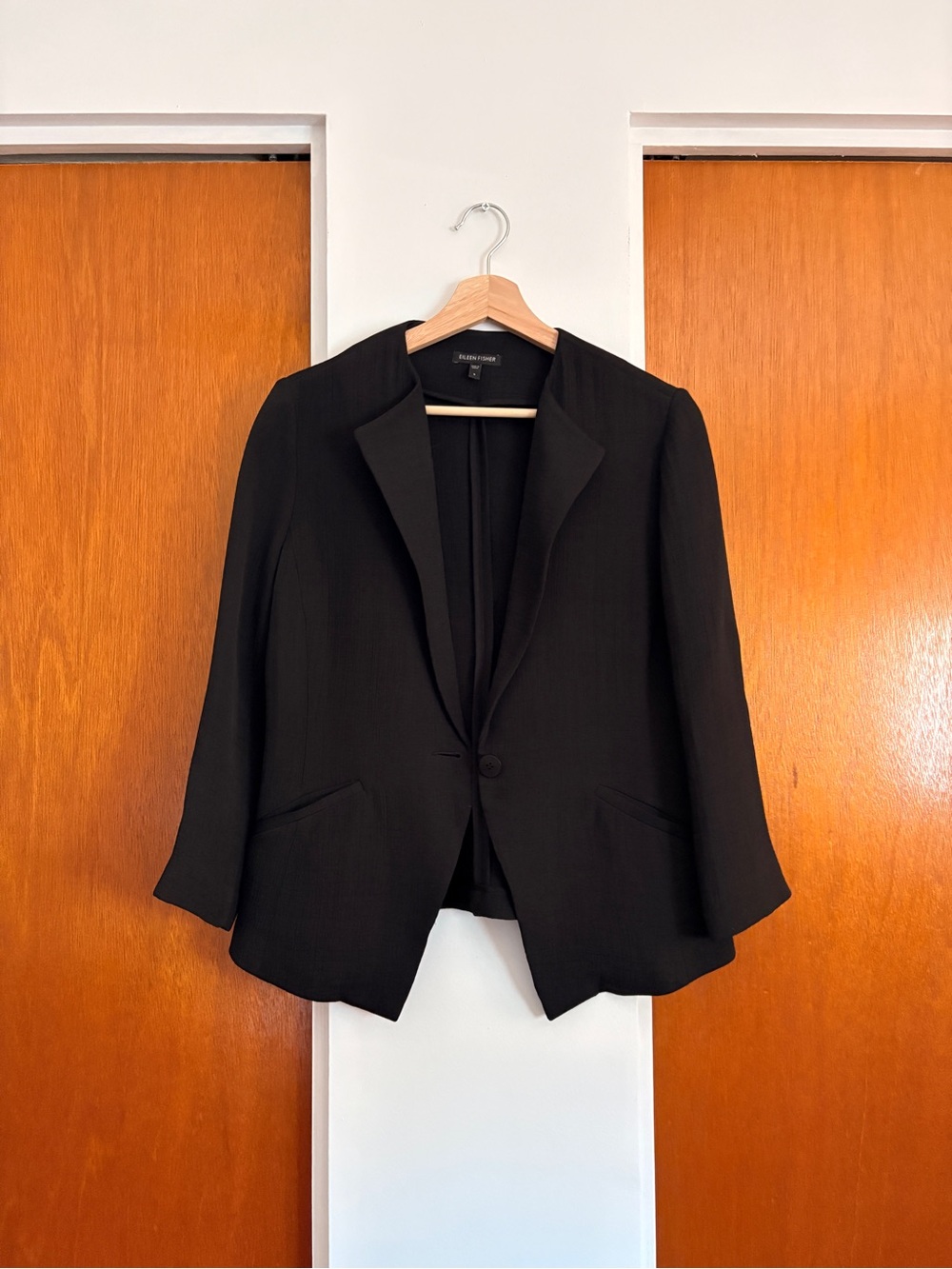 Eileen Fisher Silk-Lined Blazer
